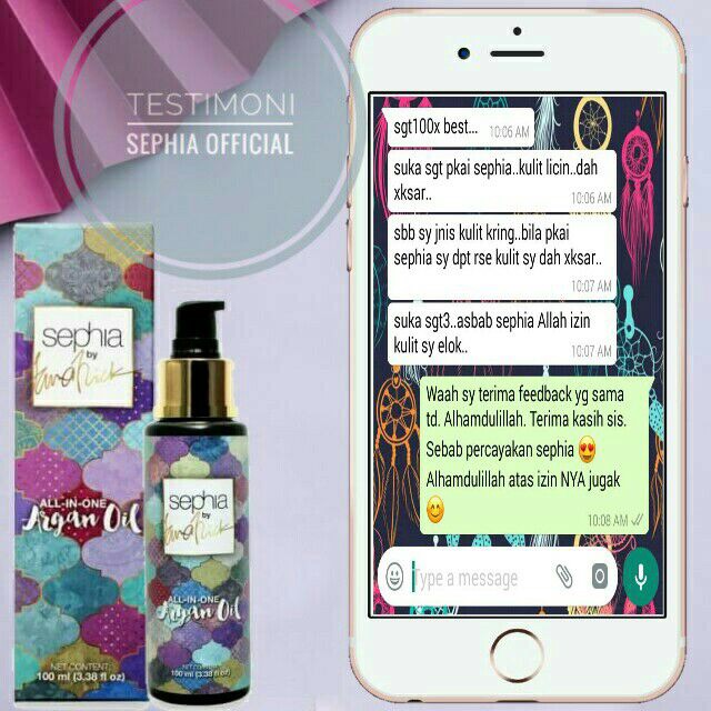 All In One Argan Oil By Sephia By Janna Nick Shopee Singapore