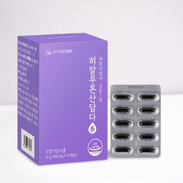 [Nutricore] Contain hyaluronic acid (1 month) (900 mg x 60 capsules