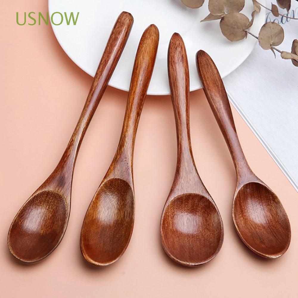 Silicone Rice Soup Spoon Long Handled Flatware Utensils Kitchen Tool Accessories 
