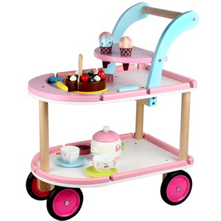 wooden cart toy