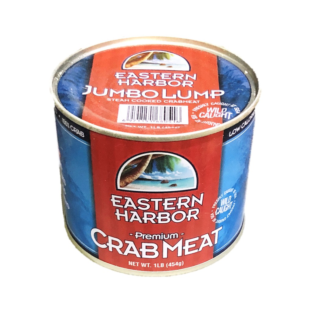Eastern Harbor Crab Meat Jumbo Lump 454g - Frozen | BeeCost