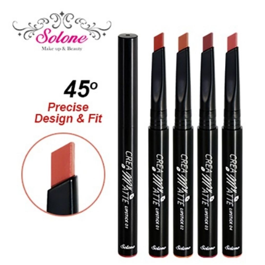 Solone Creamy Matte Lipstick (Short Expiry) Shopee Singapore