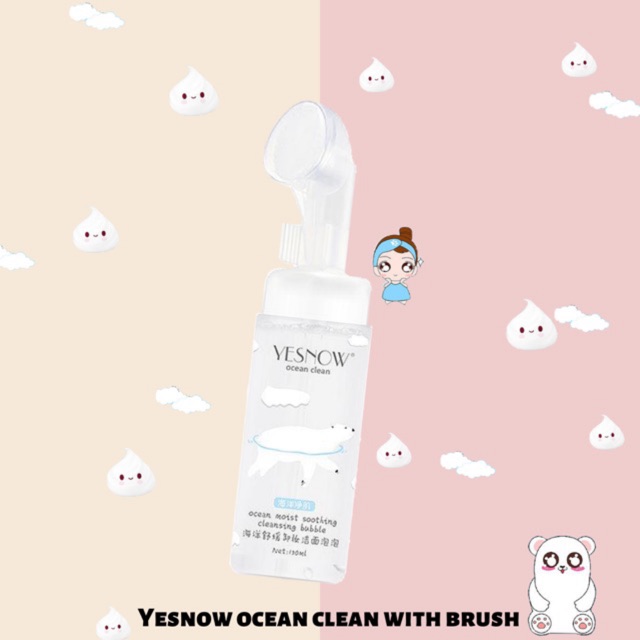 yesnow mild cleansing bubble