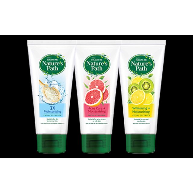 by nature facial cleanser