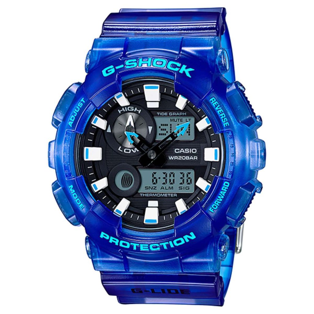 g shock g lide blue