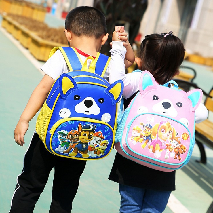 Cute Kindergarten Pupil Boys Baby Kids School Cars Book Bags Backpacks 2-8Years