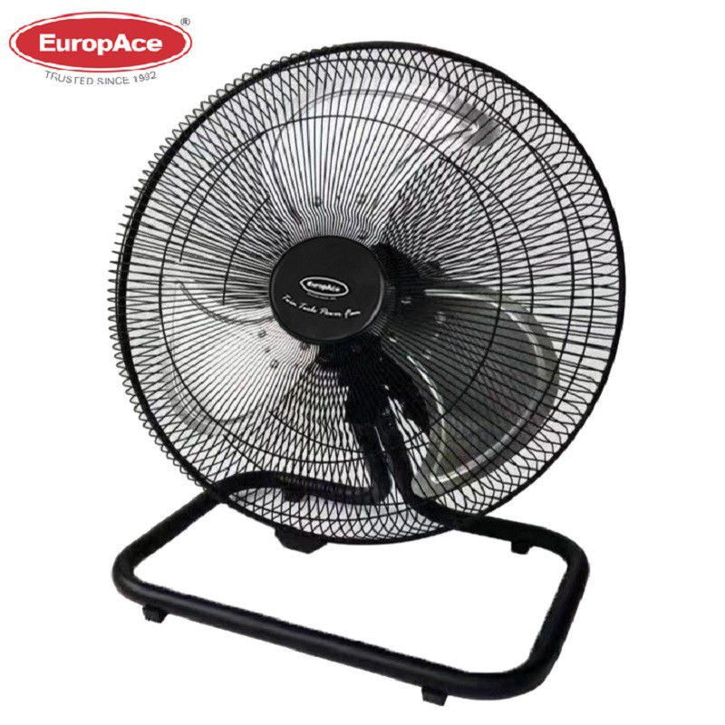 Europace 16 Twin Turbo Power Floor Fan Black Epf 3168 Shopee Singapore