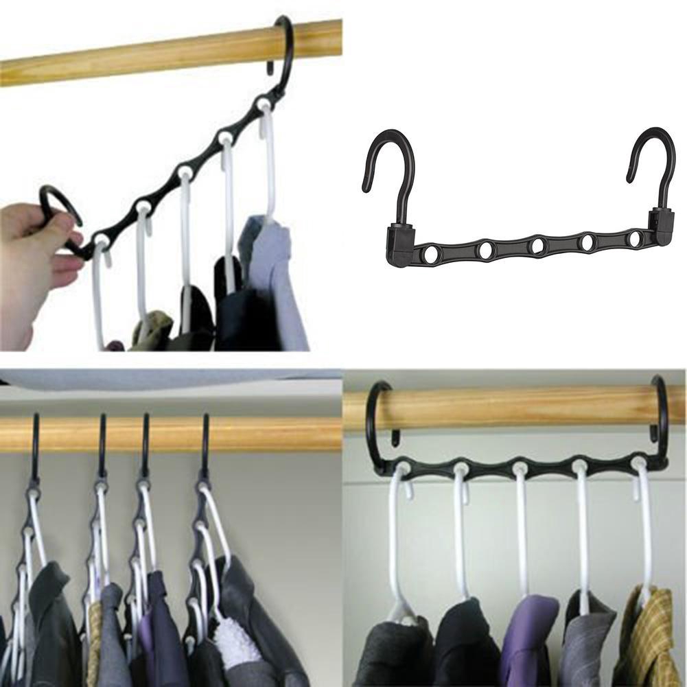 10 Pack Wonder Hanger Max Closet Space Saving As Seen On TV Magic ...