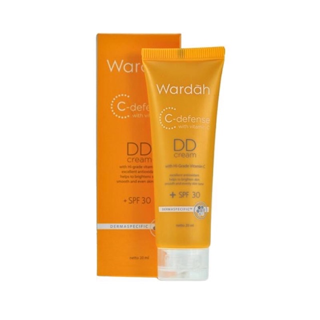 Wardah C Defense Dd Cream 20 Ml Shopee Singapore