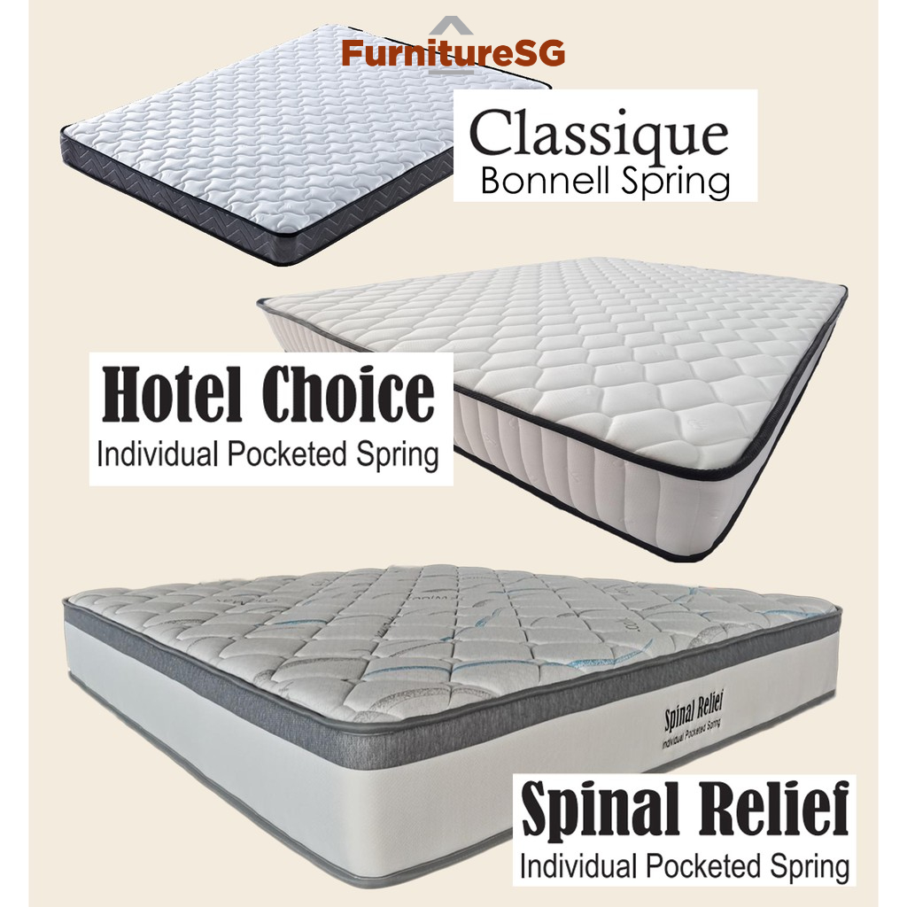 (Ready Stock) Local Seller Spring Pocket Mattress Single/Super Single