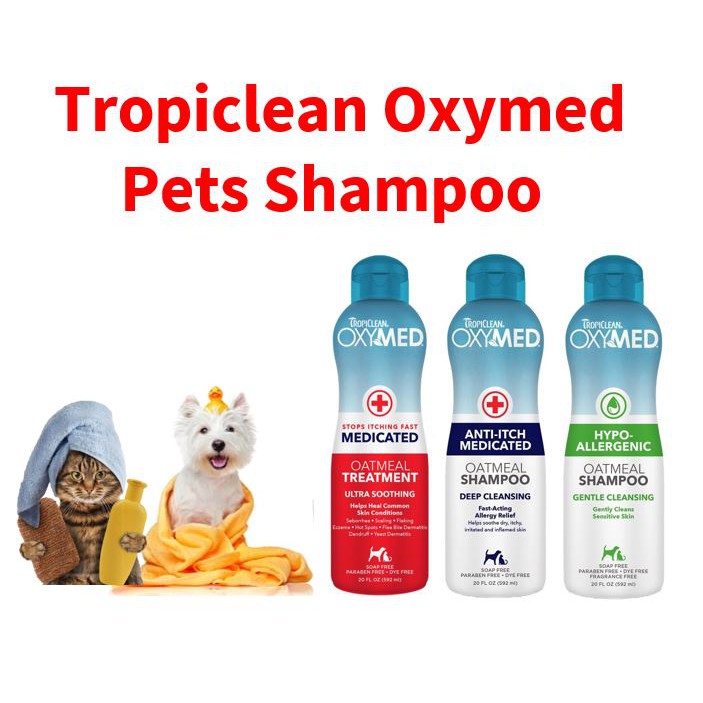 tropiclean oxymed shampoo
