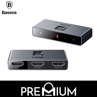 BASEUS 4K 60Hz HDMI SWitcher 2 Ports Bi-Direction HDMI 1x2 / 2x1 Adapter 2 in 1 out Converter HDMI Switch
