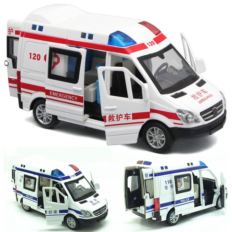 diecast emergency vehicles with working lights