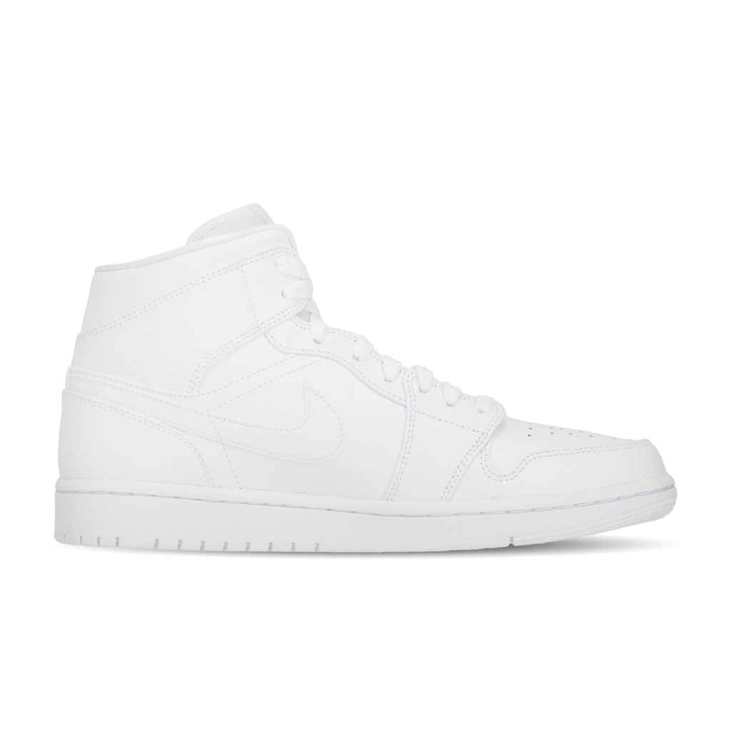 air jordan 1 mid men's shoe white