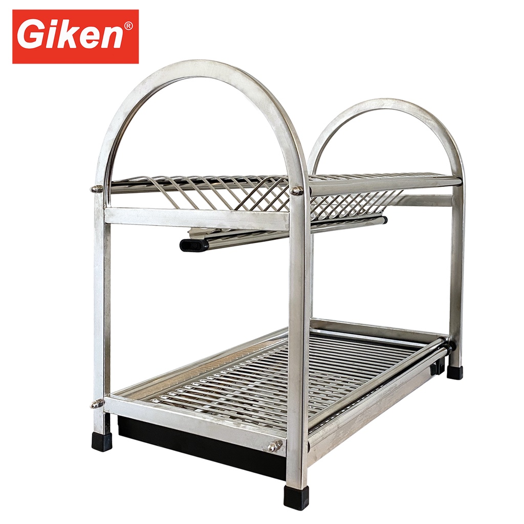 Giken Stainless Steel Dish Drainer Shopee Singapore
