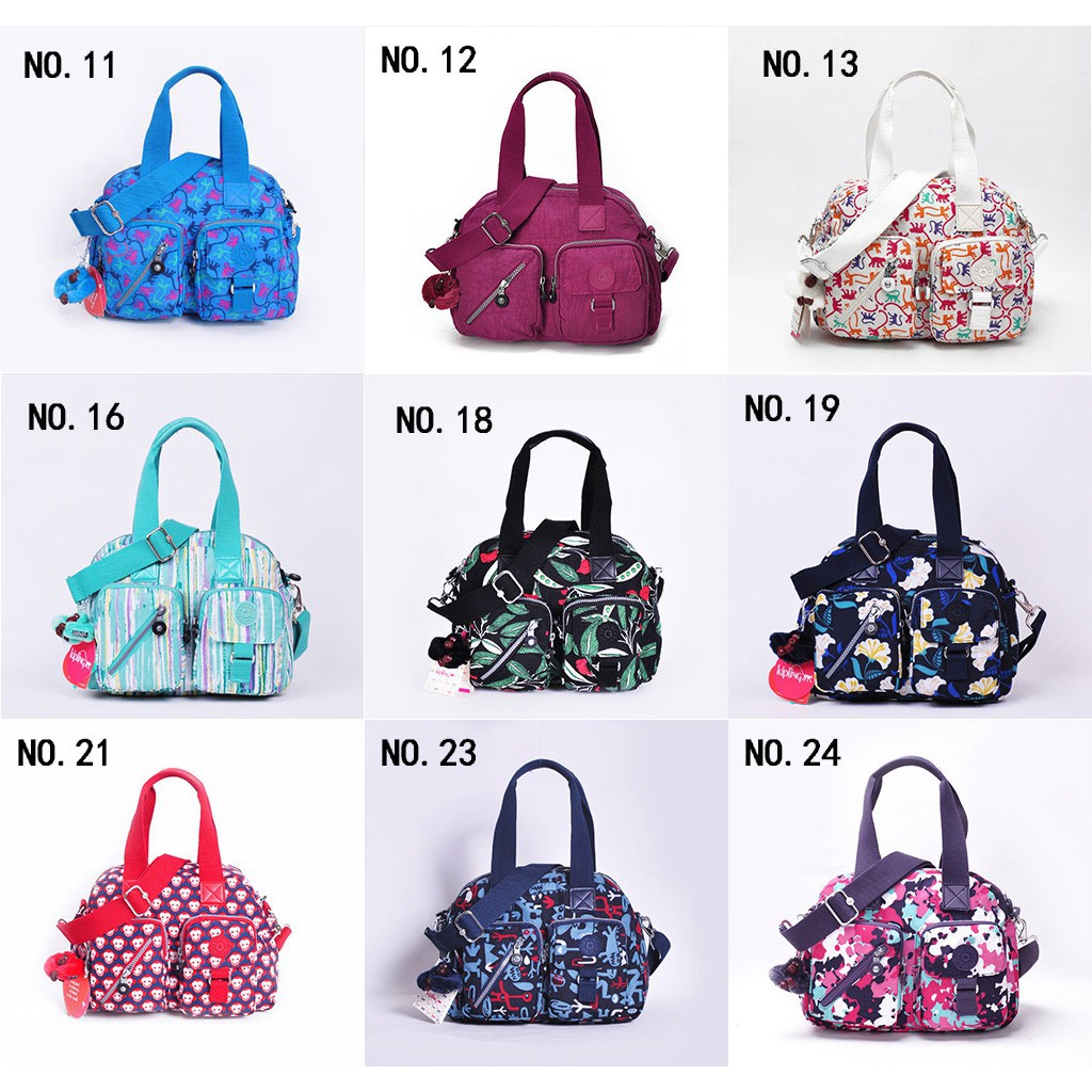 KIPLING Sling Bag Nylon Travel Shoulder Bag-K13636 | Shopee Singapore