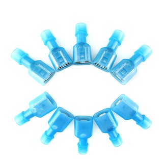 60Pcs 30 Pairs Spade Terminals Female and Male Connector Crimp Insulated Cable Terminal Wire #3