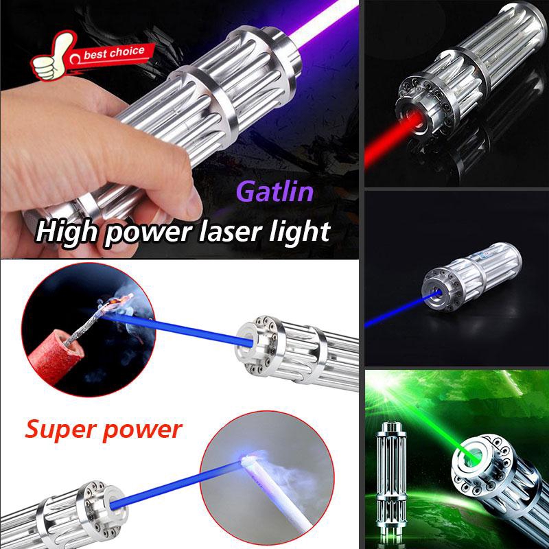 powerful laser light