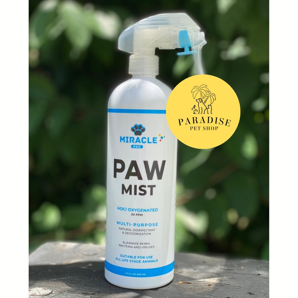 Miracle Pro Paw HOCL Water Disinfectant Spray (germs/bacteria/viruses) Shopee Singapore