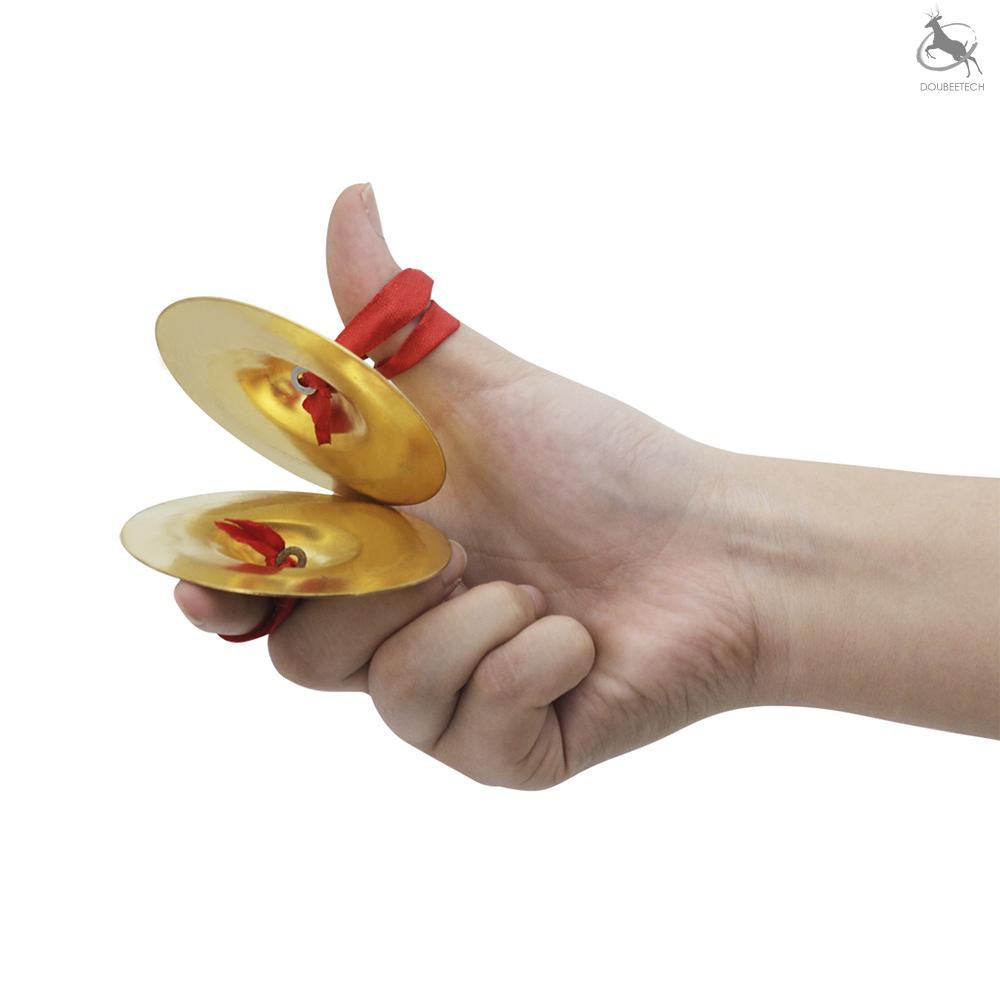 √D&B√ 2PCS Finger Cymbals Belly Dance Accessories Small Size Hand
