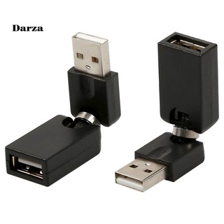 DAR ✤ 360º Swivel Adjustable Angle USB 2.0 Male to Female Adapter Cable Converter