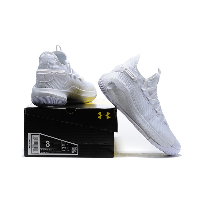 curry 6 shoes white