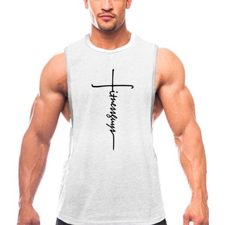 Image of thu nhỏ Fashion sports bodybuilding tank tops men's breathable fitness quick-drying vest outdoor workoutwear sleeveless T-shirt #8