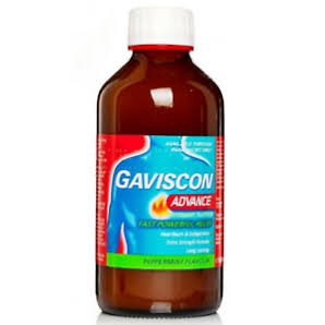 Gaviscon Advance Extra Strength Formula Relieves Indigestion Gastric Painrefluxheartburn Quickly Shopee Singapore