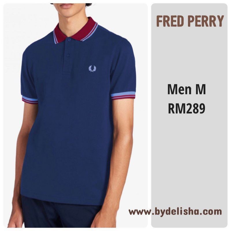 fred perry polo t shirt