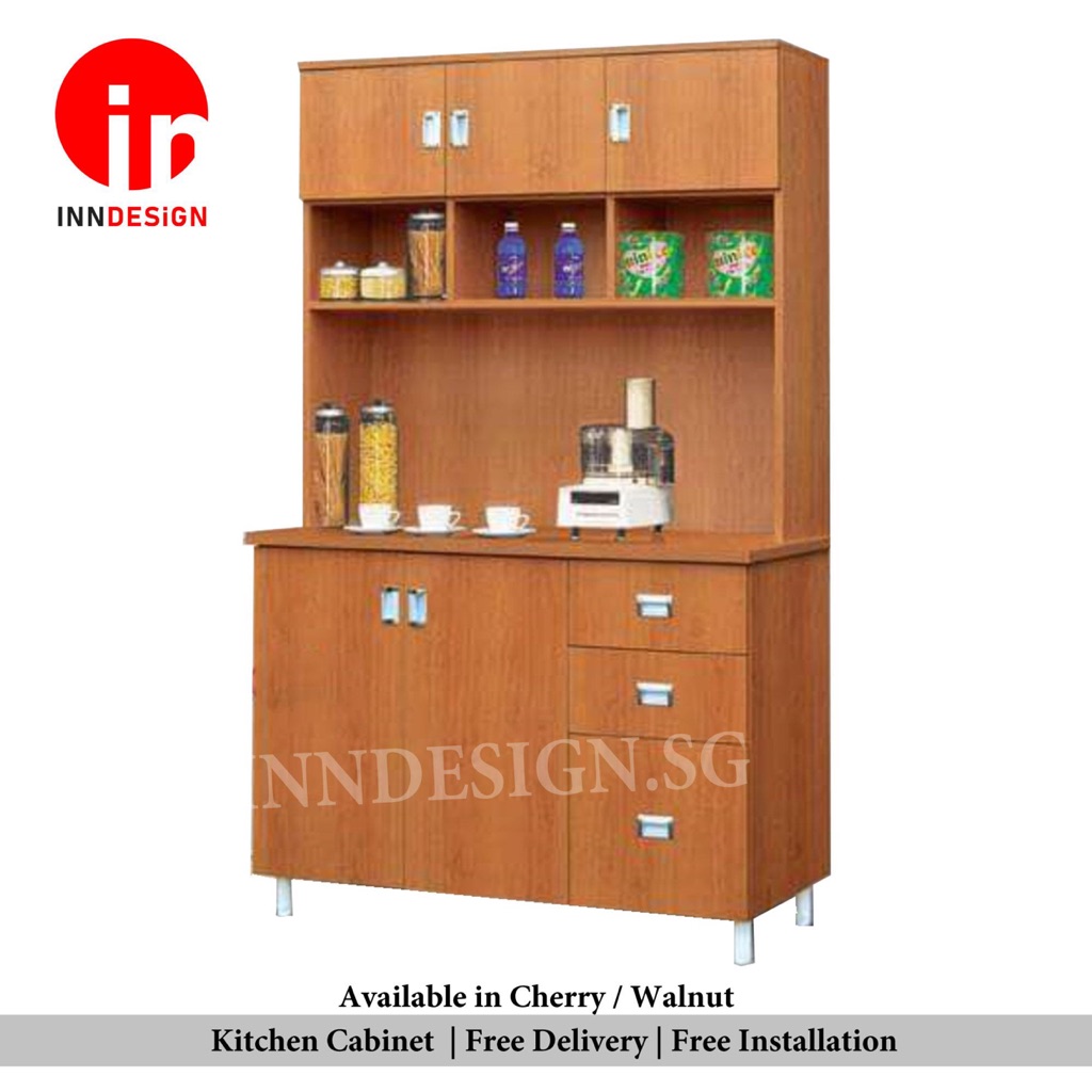 Elvie Solid Plywood Kitchen Cabinet Free Delivery And