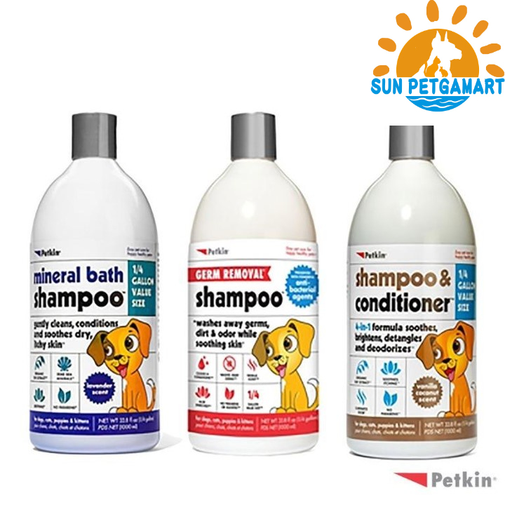 Petkin Shampoo & Conditioner For Cats & Dogs (1 Litre) Shopee Singapore