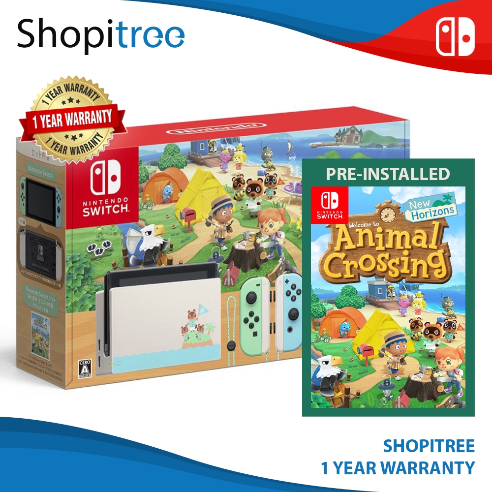 nintendo switch gen 2 animal crossing