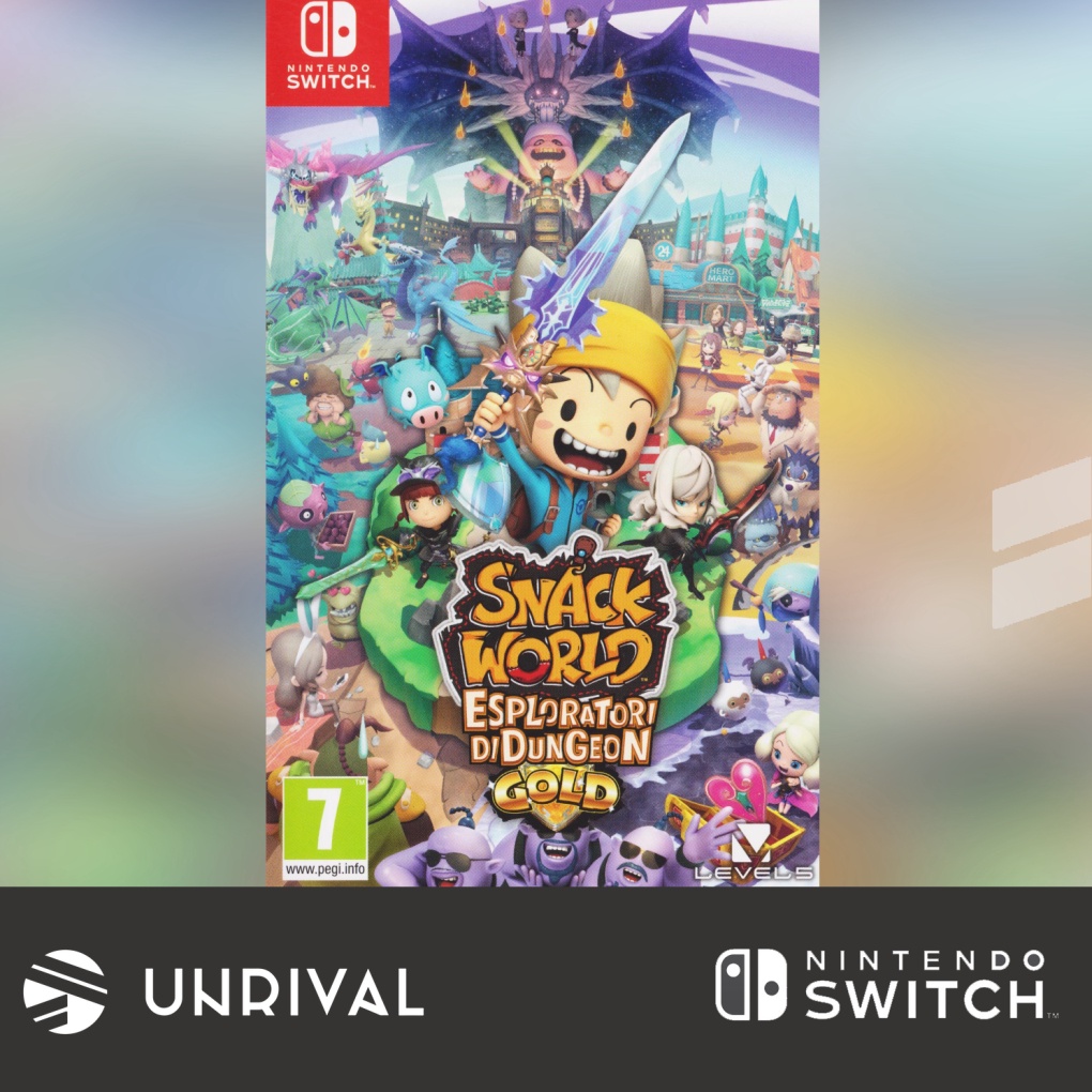 Nintendo Switch Snack World: Esploratori Di Dungeon Gold EUR/R2 ...