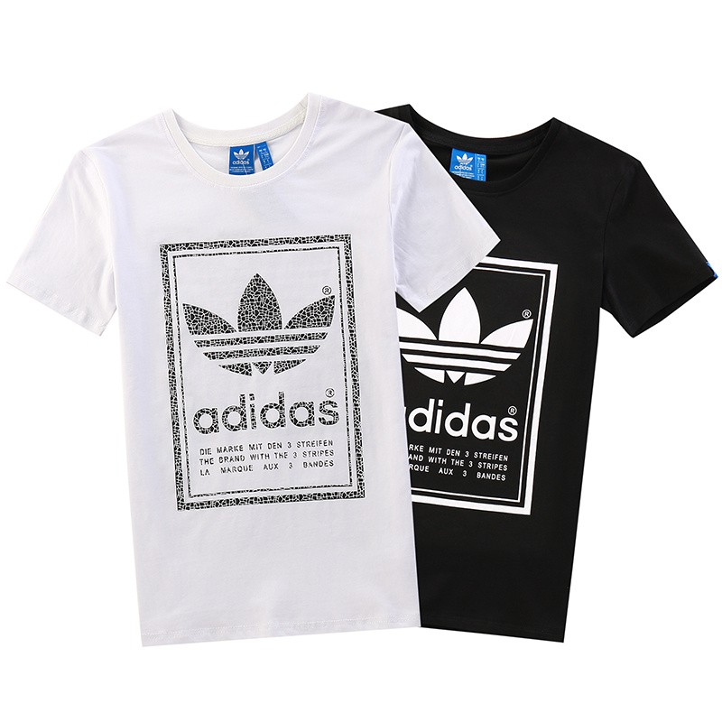 Ready Stock Adidas T-Shirt Man Shirt Summer Cotton Short Sleeve Boy Clothing  Tee | Shopee Singapore