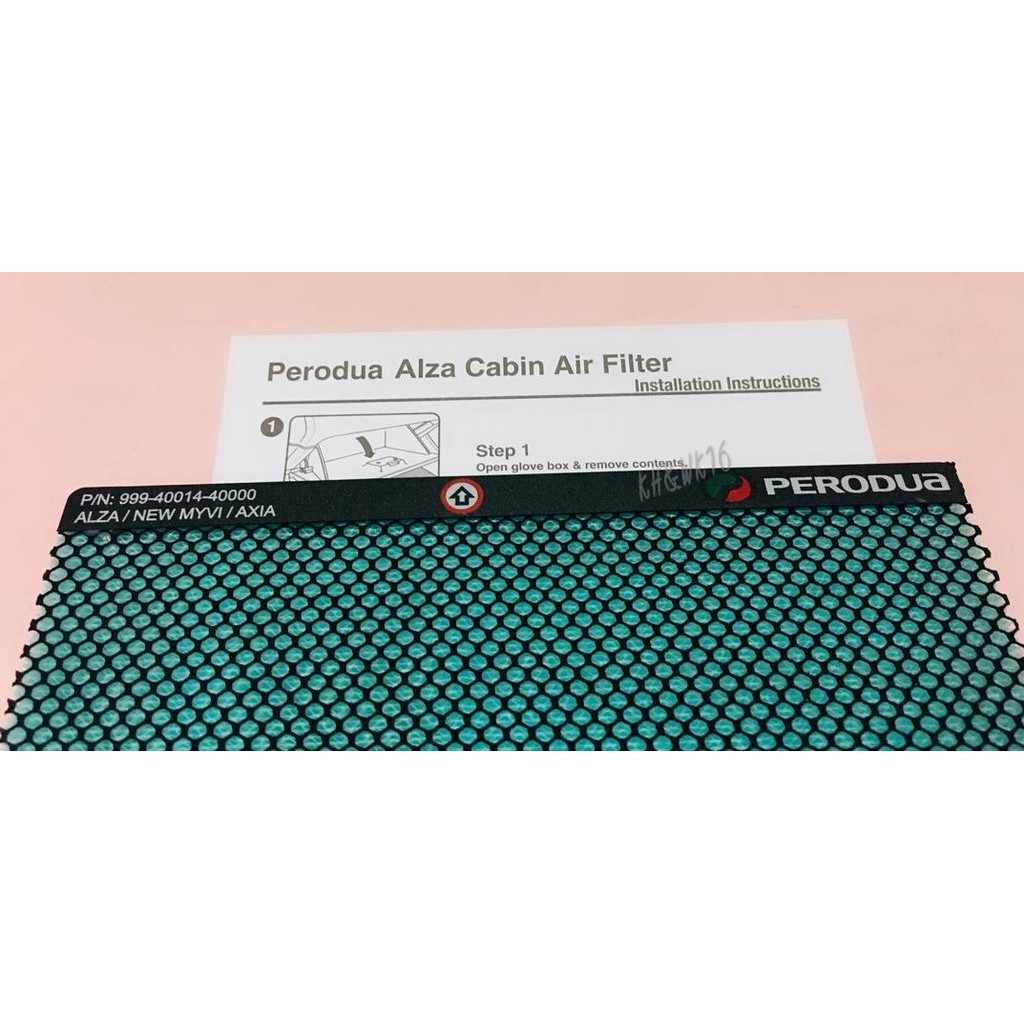 CABIN AIR CON FILTER PERODUA MYVI 2018,LAGI BEST ,ICON 