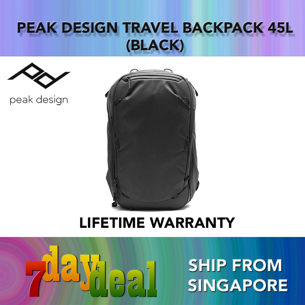 peak design travel backpack singapore