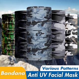 Bigfoot- Multipurpose Dustproof Buff Bandana Fashion Head Scarf 99% UV Sun Protection Turban UPF50 +