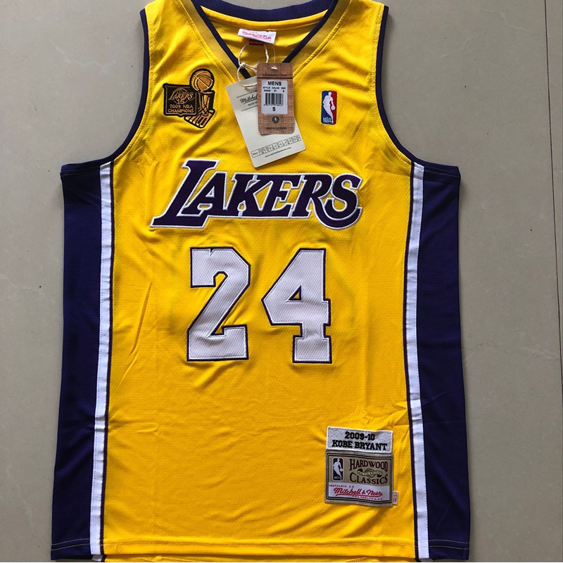 yellow kobe jersey