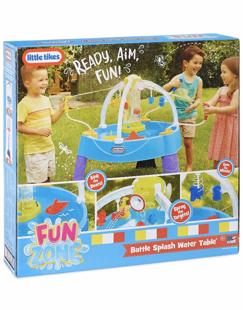 little tikes fish and splash water table