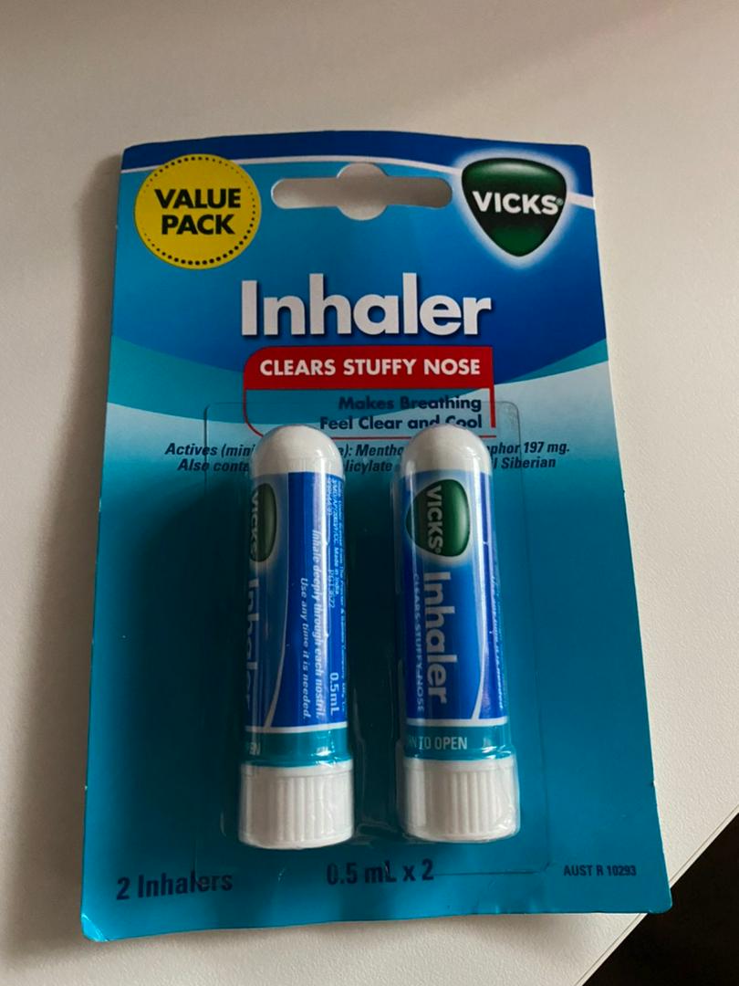 配送日指定可 【新品】VICKS Inhaler 2本 【つらい花粉に！】 - 通販