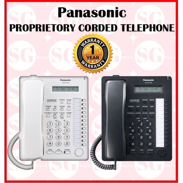 Panasonic KX-AT7730 Corded Proprietary Telephone | Shopee Singapore