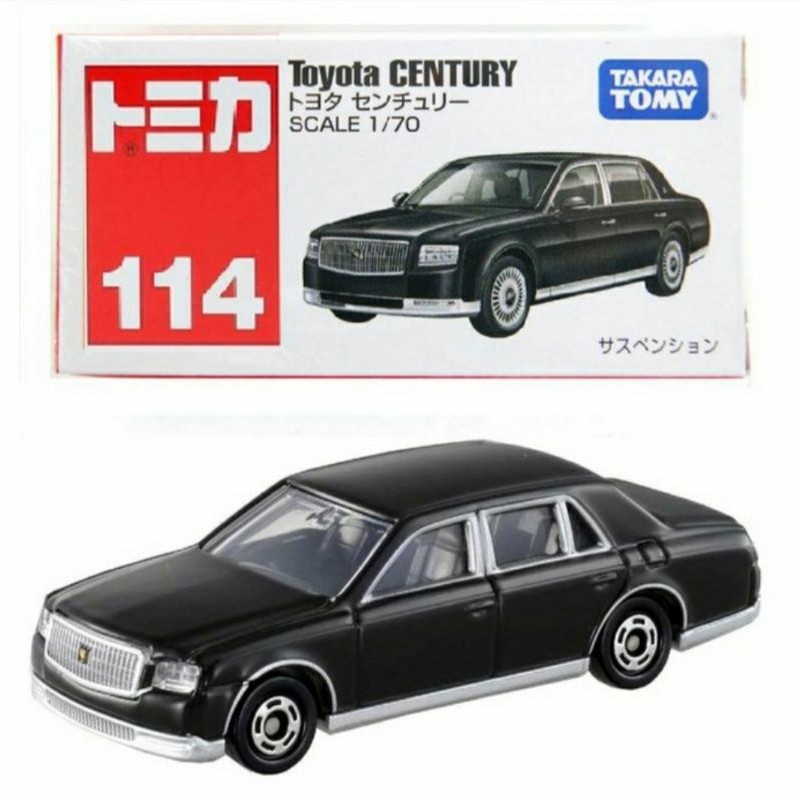 Scale 1/70 Diecast Toy Car Japan 1st Takara Tomy TOMICA #114 Toyota CENTURY 