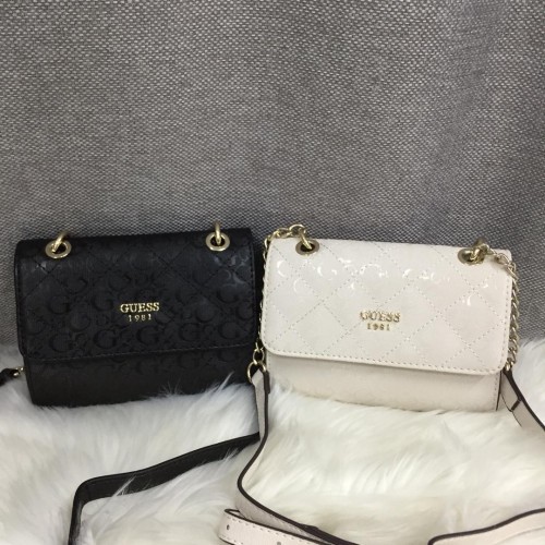 Guess Women S Mini Fashion Sling Bag Shopee Singapore