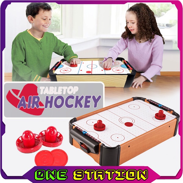 Ice Air Hockey Tabletop Board Game for kids, friends and Family Air