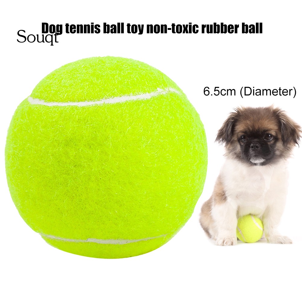 What Are Dog Tennis Balls Made Of