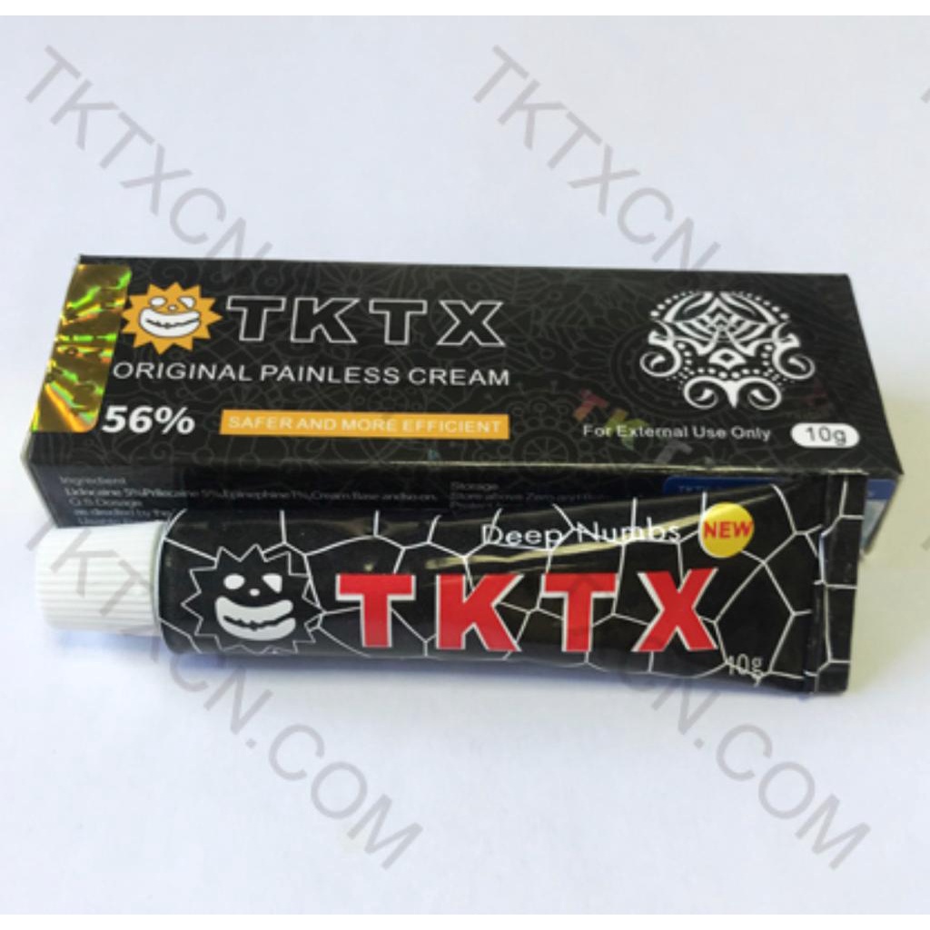 Authentic TKTX Tattoo Numbing Cream (Black 56) Shopee Singapore