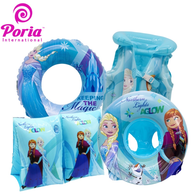 20" Beach Ball Pool Toy Disney Frozen Elsa Anna Kids Girls Swimming Arm Floats 