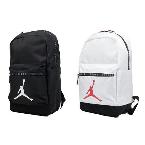 jordan backpack black and white