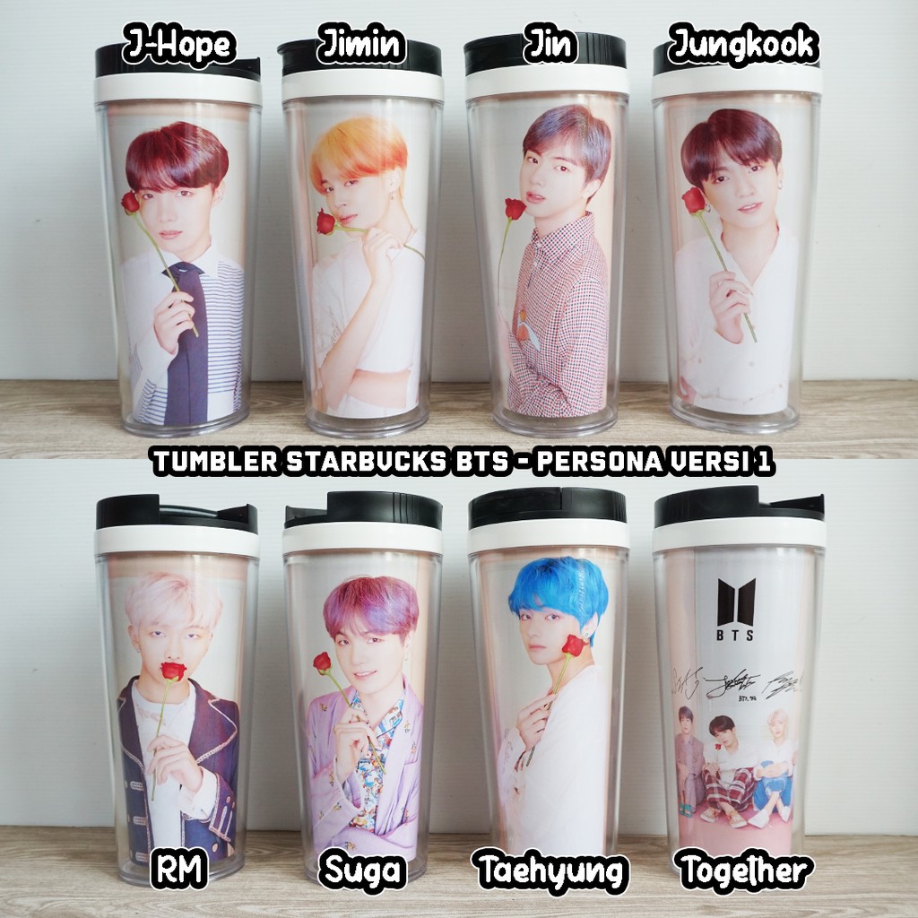 Drink & Barware Tumblers & Water Glasses Home & Living Bt21 Starbucks ...