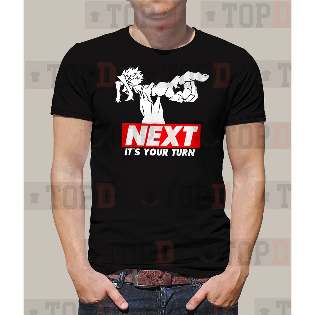 Japan Anime My Hero Academia All Might Next Its Your Turn V1 Funny Unisex Men Graphic T Shirt Shopee Singapore